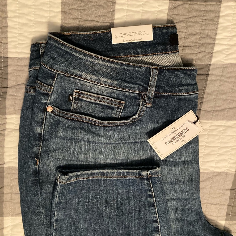Judy Blue Boyfriend Non Distressed Jeans